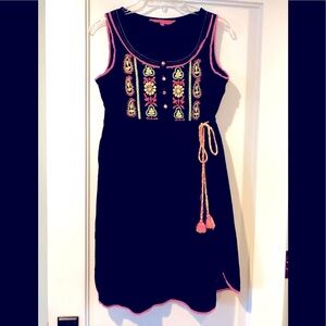 HAUTE CURRY EMBROIDERED LONG SHIRT SIZE MEDIUM